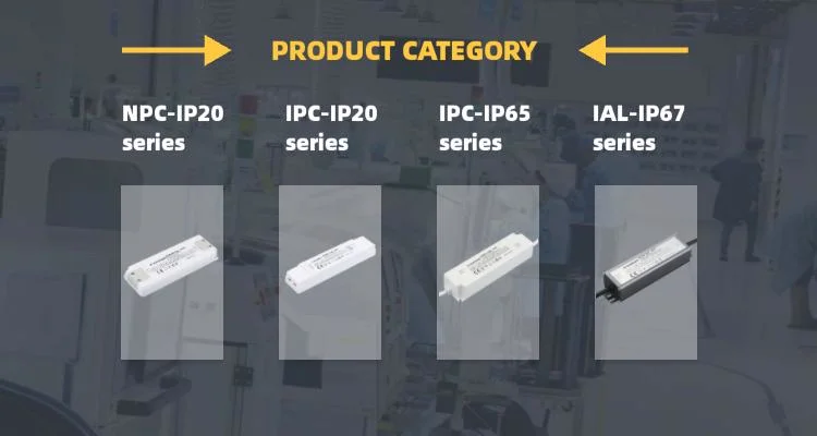 LED Driver 60W 1300mA Efficiency 90% Low Ripple with PF>0.95 for LED Quantum Board Module